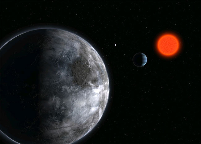 Gliese 581 d, the most potentially habitable planet discovered